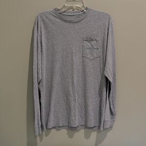 Lauren James Heather Gray Long Sleeve Tee